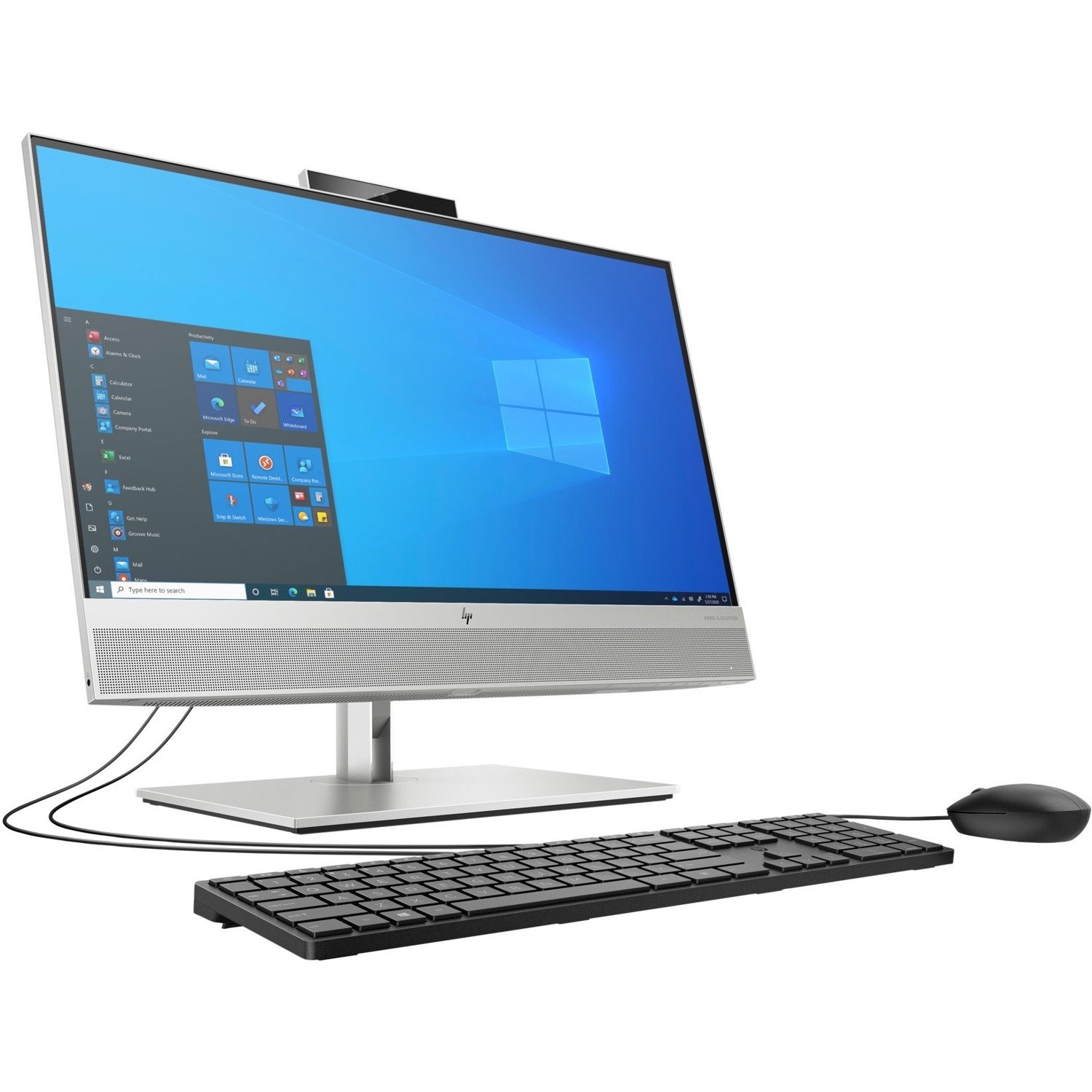 HP EliteOne 800 G8 All-in-One Computer - Intel Core i7 11th Gen i7-11700 - vPro Technology - 8 GB - 256 GB SSD - 27" QHD Touchscreen - Desktop