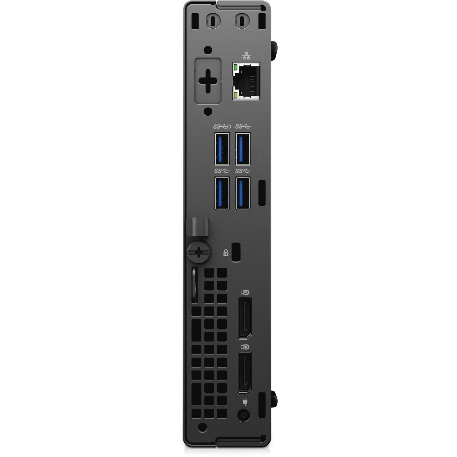 Dell OptiPlex 3000 3090 Desktop Computer - Intel Core i5 10th Gen i5-10500T - 8 GB - 256 GB SSD - Micro PC - Black