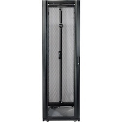 Dell 42U Rack Cabinet for Server, LAN Switch, Patch Panel - 482.60 mm Rack Width - Black