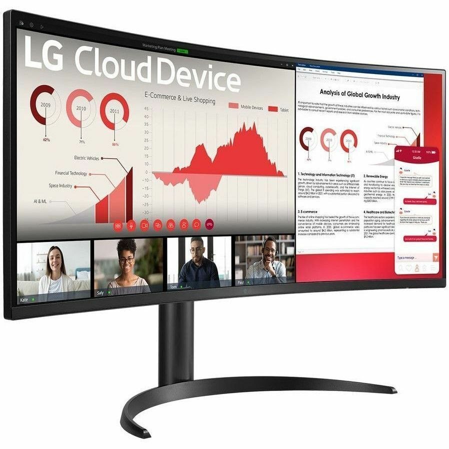 LG UltraWide 34CR65 34CR651N-6P All-in-One Thin Client - 1 Pentium Silver N6005 Quad-core (4 Core) 2 GHz