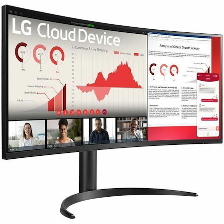 LG UltraWide 34CR65 34CR651N-6P All-in-One Thin Client - 1 Pentium Silver N6005 Quad-core (4 Core) 2 GHz