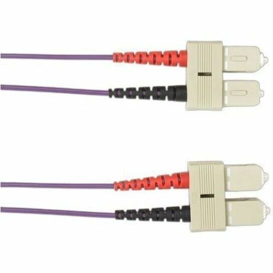 Black Box SM Fo Patch Cable Duplx, LSZH, VT, SCSC, Non-Cancelable, Non-Returnable