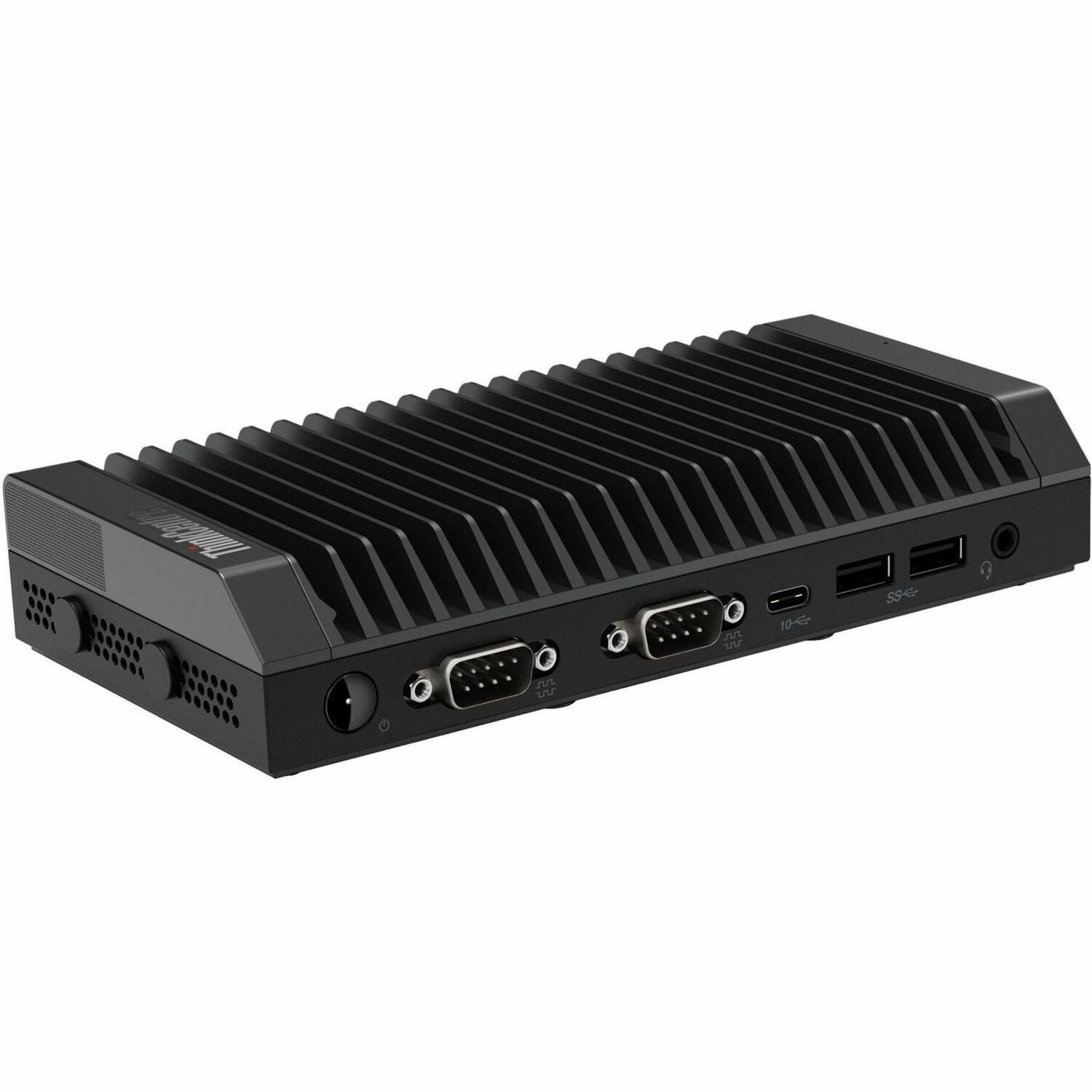 Lenovo ThinkCentre M90n-1 Nano IoT 11AM001YUS Desktop Computer - Intel Core i5 8th Gen i5-8365U - 8 GB - 256 GB SSD - Nano - Black