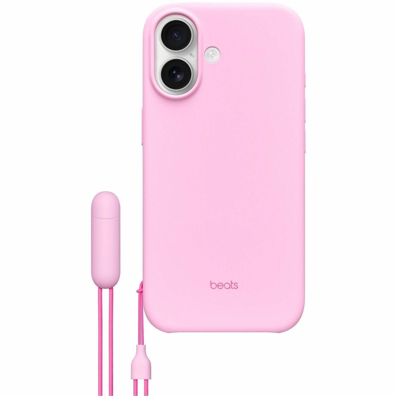 Beats by Dr. Dre Carrying Case Apple iPhone 17 Smartphone - Pebble Pink