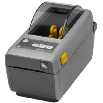 Zebra ZD410 Desktop Direct Thermal Printer - Monochrome - Wall Mount - Label Print - USB - Bluetooth - Near Field Communication (NFC)
