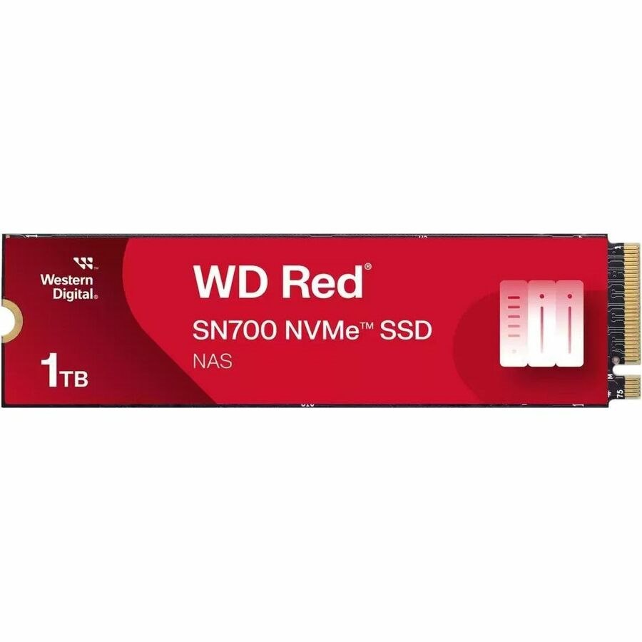 WD Red S700 WDS100T1R0C 1 TB Solid State Drive - M.2 2280 Internal - PCI Express NVMe (PCI Express NVMe 3.0 x4)