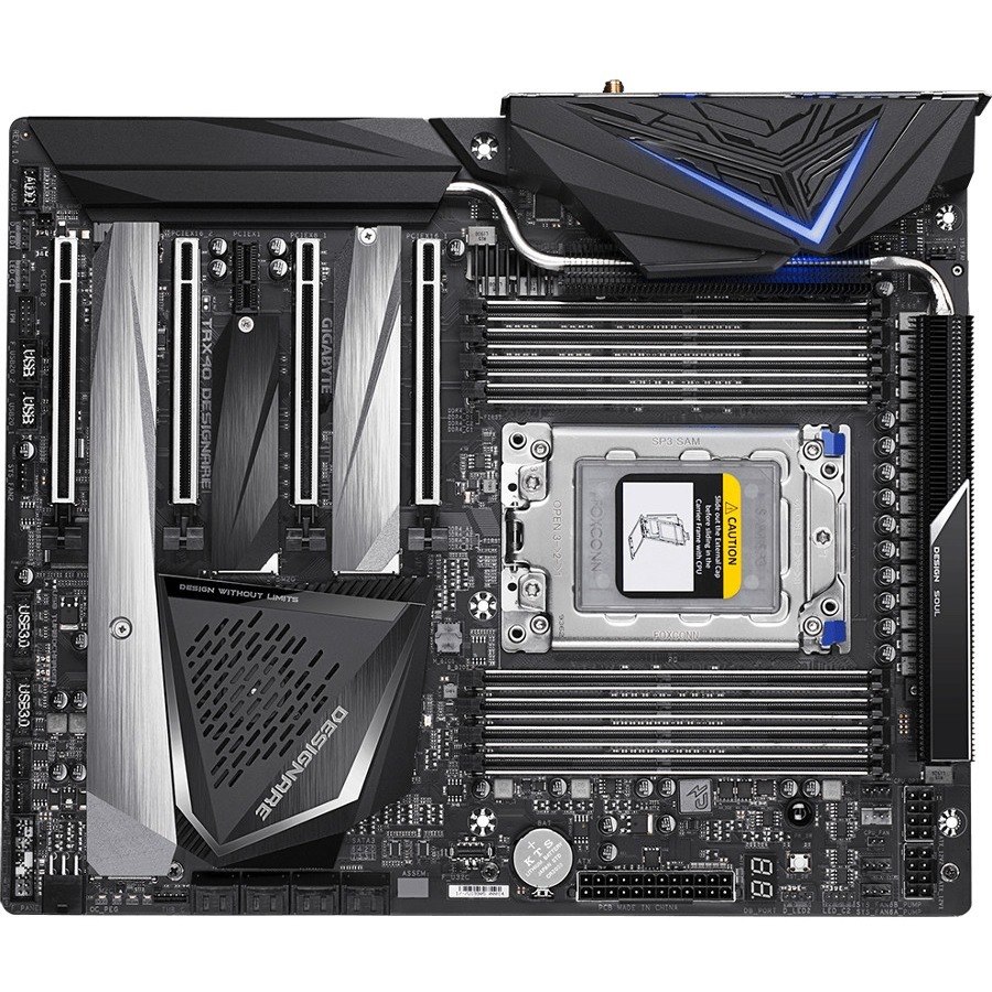 Gigabyte TRX40 DESIGNARE Desktop Motherboard - AMD TRX40 Chipset - Socket sTRX4 - XL-ATX