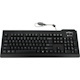 Seal Shield Silver Seal SSKSV207 Keyboard - Cable Connectivity - USB Interface - English (US) - Black