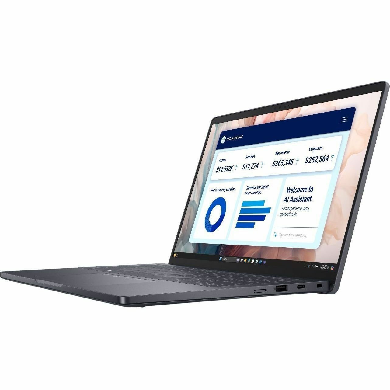 Dell Pro 14 Premium PA14250 35.6 cm (14") Copilot+ PC Notebook - Full HD Plus - Intel Core Ultra 5 236V - vPro Technology - Intel Evo Platform - 16 GB - 512 GB SSD - Magnetite