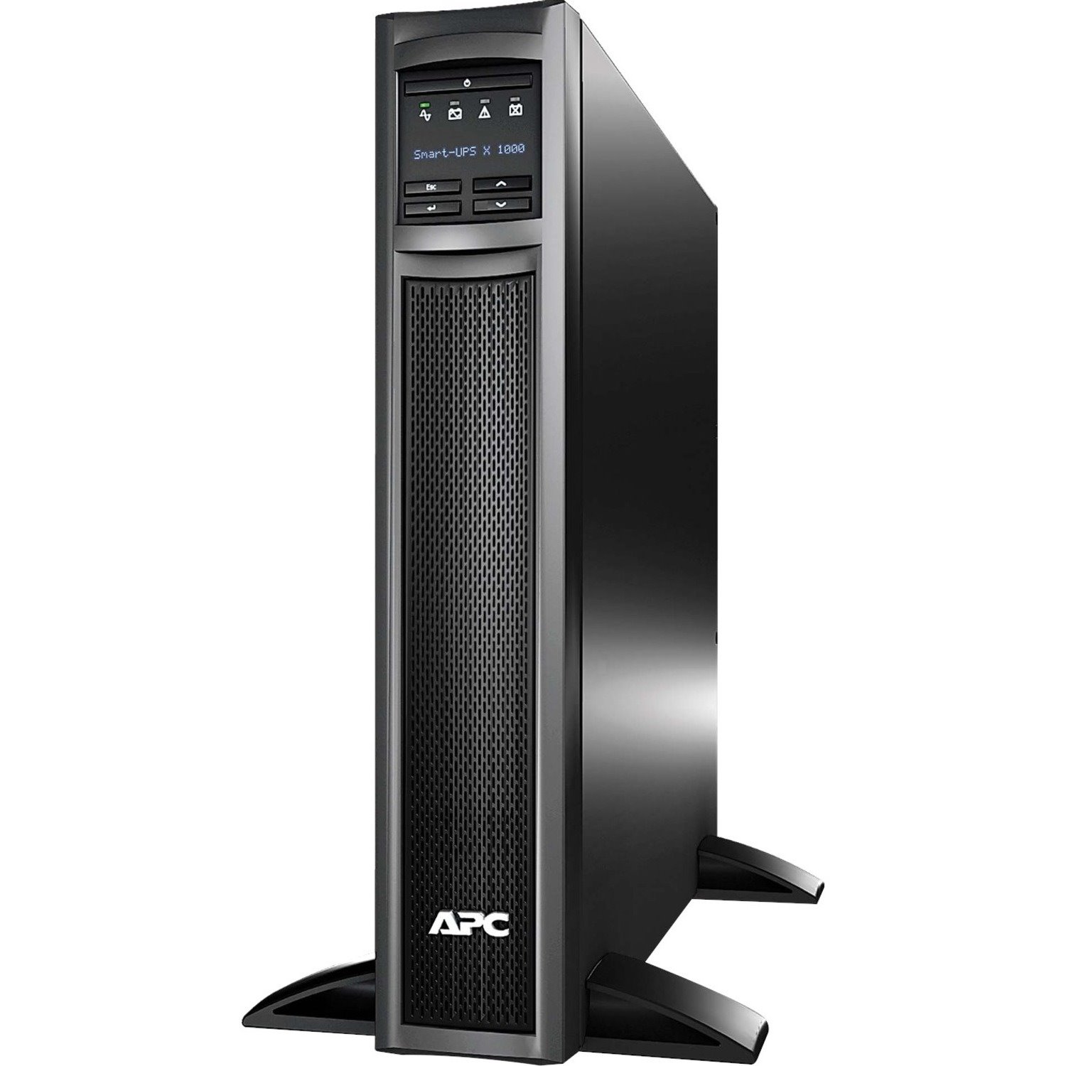 APC Smart-UPS X, Line Interactive, 1000VA, Rack/tower convertible 2U, 120V, 8x 5-15R NEMA, SmartConnect port, Extended runtime [TAA]