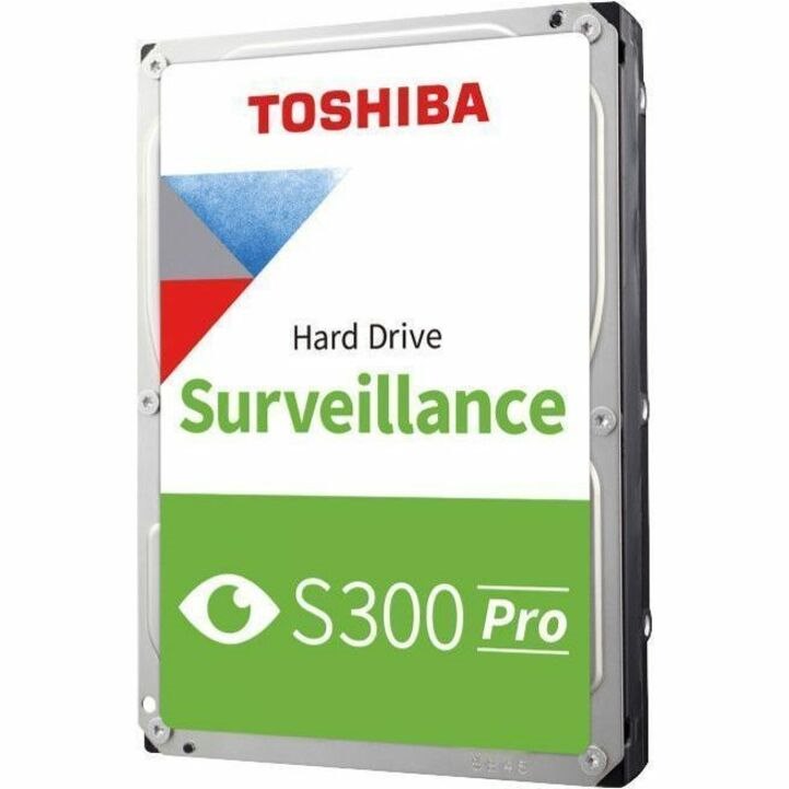 Toshiba S300 Pro HDWTA80UZSVA 8 TB Hard Drive - 3.5" Internal - SATA (SATA/600) - Conventional Magnetic Recording (CMR) Method