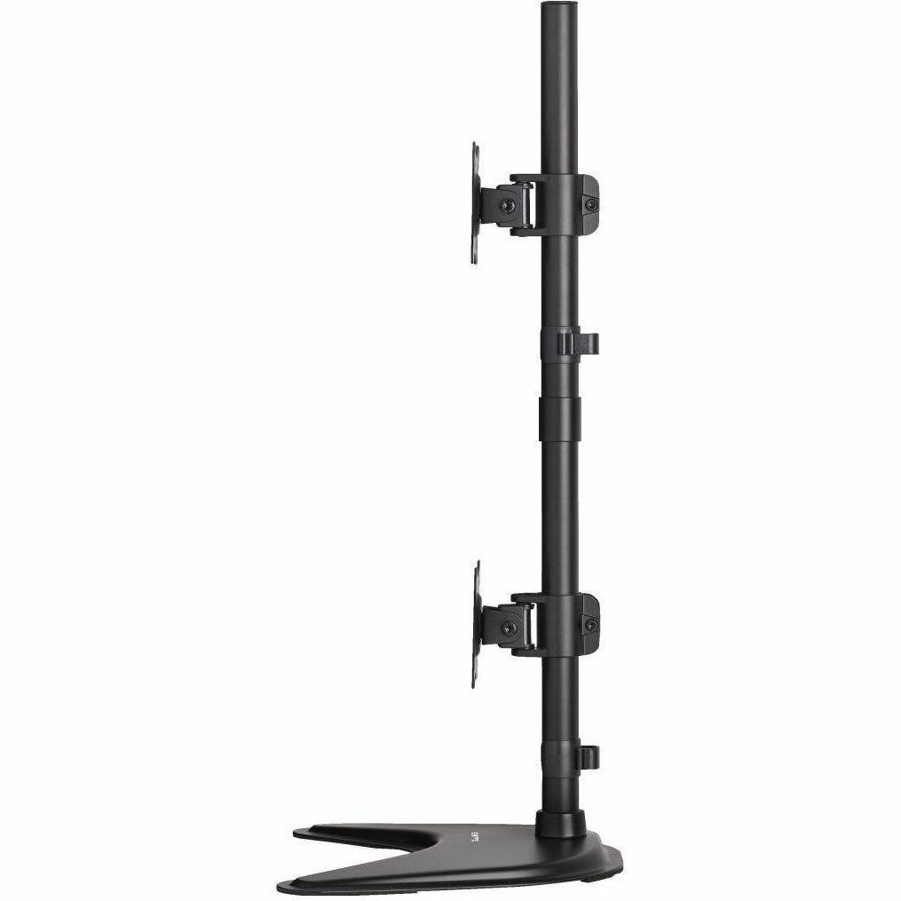 Eaton Tripp Lite Series Dual Vertical Flat-Screen Desk Stand/Clamp Mount, 15 in. to 27 in. Flat-Screen Displays