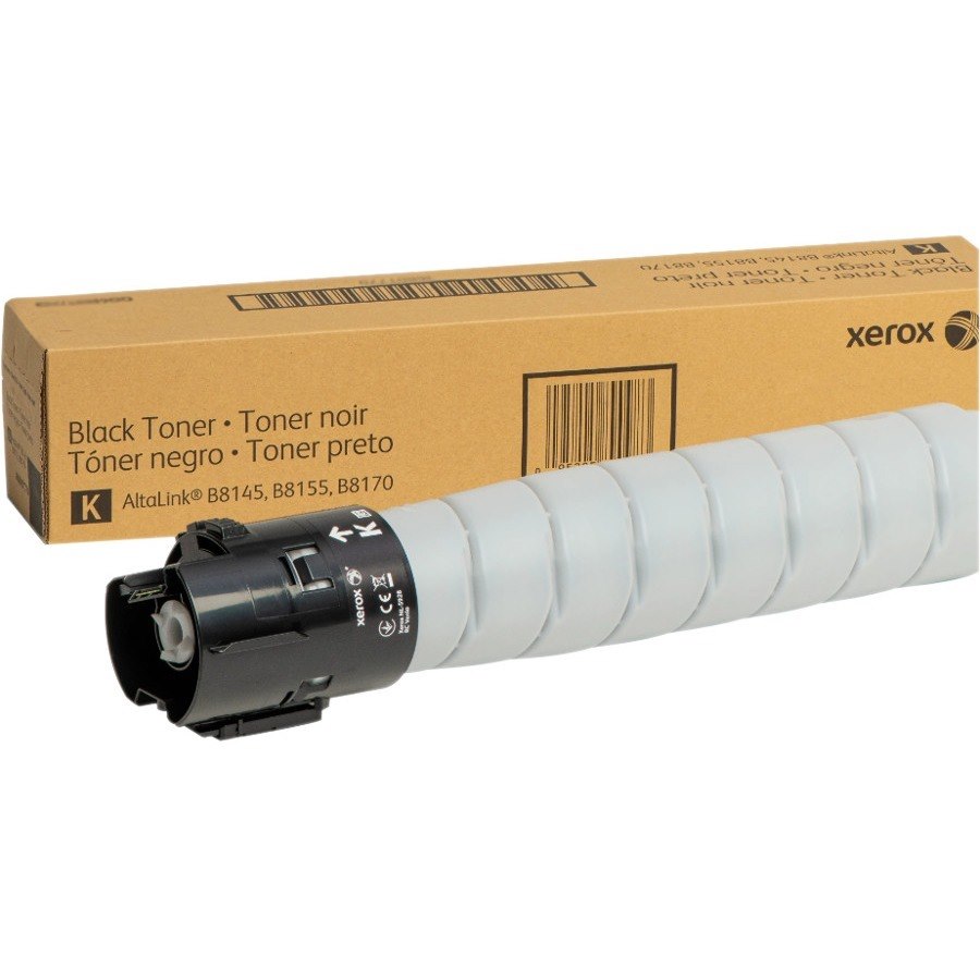 Xerox Genuine Xerox&reg; AltaLink&reg; B8100 Series Multifunction Printers? B8200 Series Multifunction Printers Black Toner Cartridge