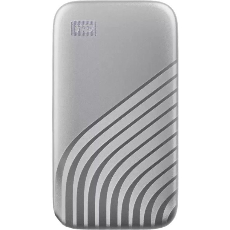 WD WDBAGF0020BSL-WESN 2 TB Portable Solid State Drive - External - Silver