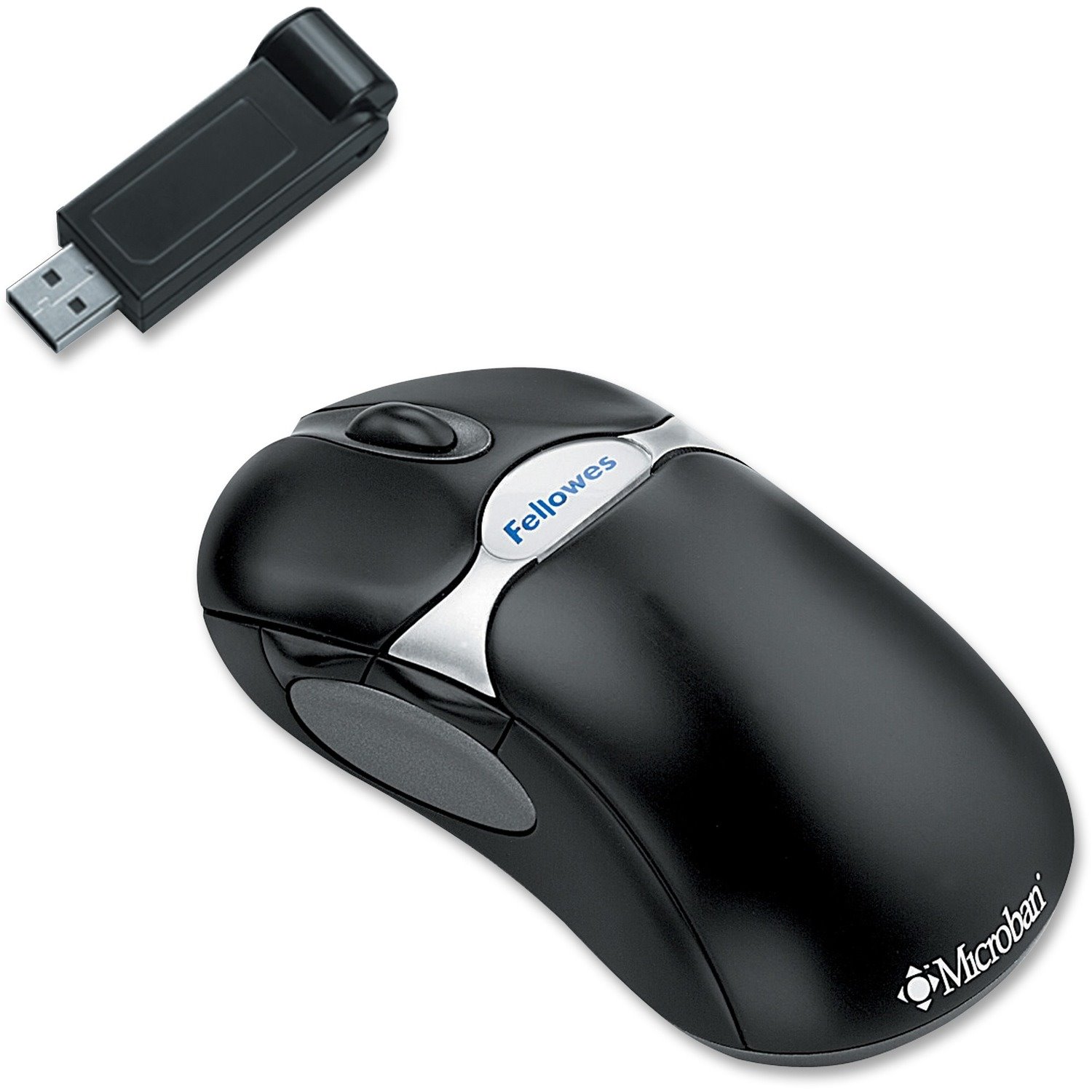 Fellowes Microban&reg; Cordless 5-Button Optical Mouse