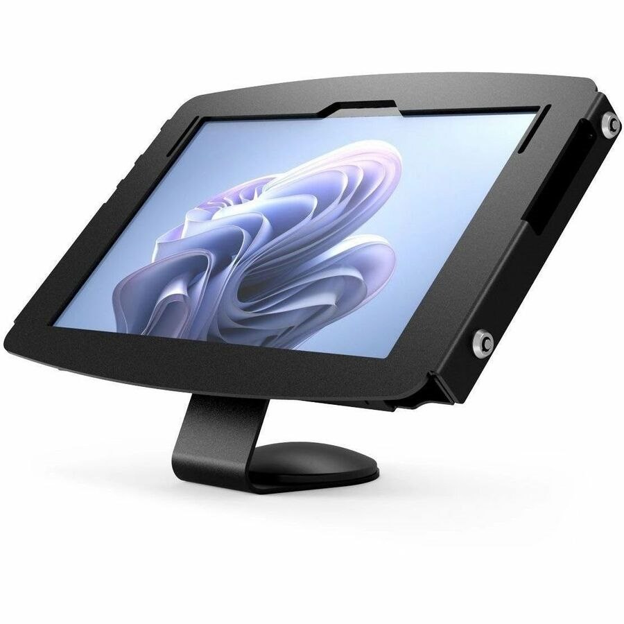 Compulocks Surface Go (1-3rd) Space Enclosure Core Counter Stand or Wall Mount Black