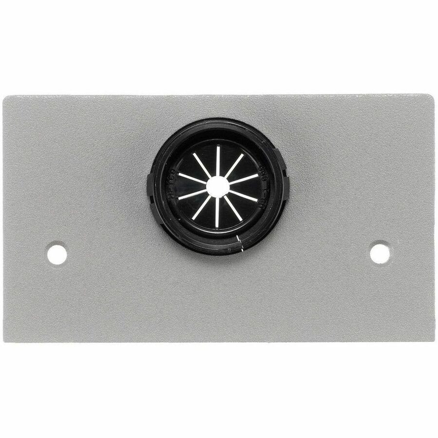 Hubbell Pedestal Face PLT, Bushd 1 Ko, GY