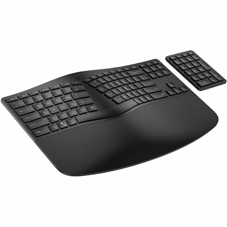 HP 960 Keyboard - Wireless Connectivity - USB Type A Interface - Black