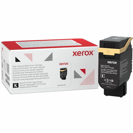 Xerox Genuine Xerox® C410 Color Printer, VersaLink® C415 Color Multifunction Printer Black High capacity Toner Cartridge (10500 Pages) - 006R04685