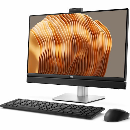 Dell Pro 24 QB24250 All-in-One Computer - Intel Core Ultra 7 265 - vPro Technology - 32 GB - 512 GB SSD - 23.8" Full HD Touchscreen - Desktop - Silver