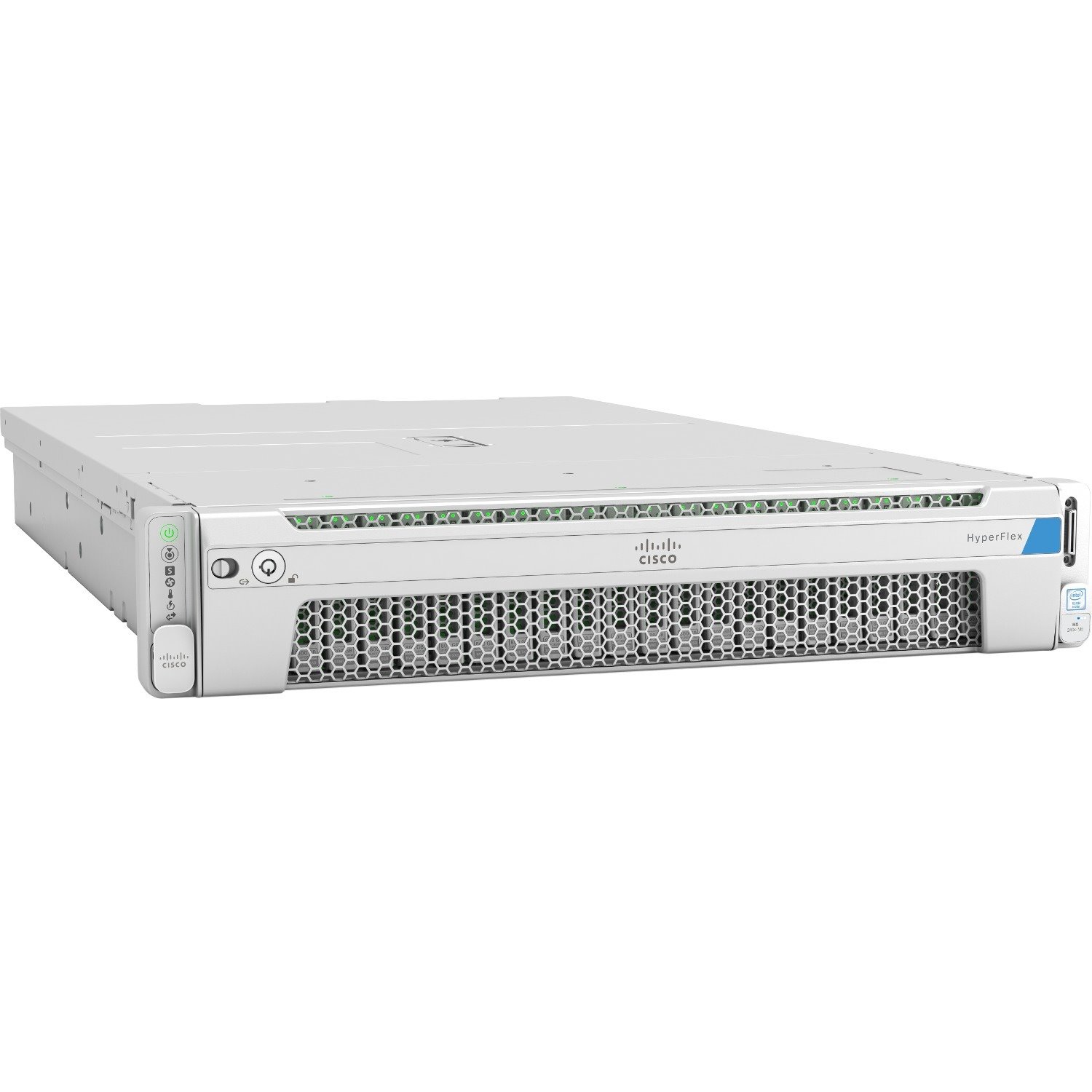 Cisco HyperFlex HX240c M5 2U Rack Server - 2 x Intel Xeon Gold 6140 2.30 GHz - 512 GB RAM - 12Gb/s SAS Controller