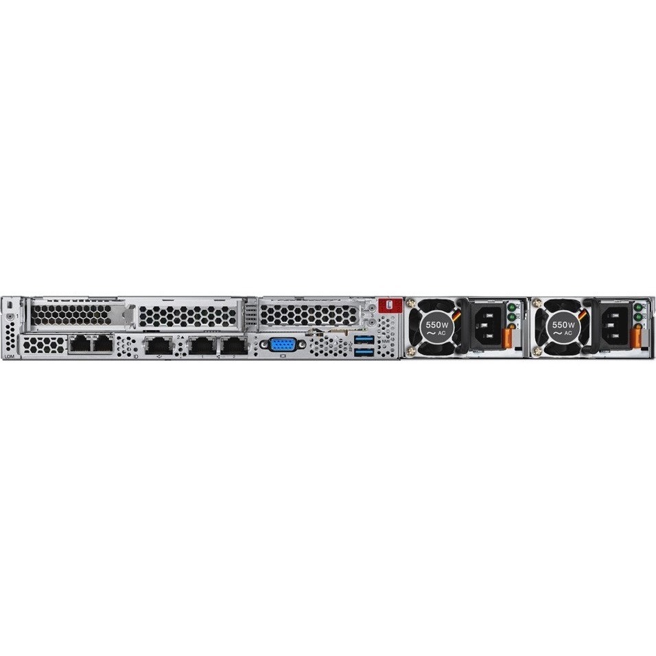 Lenovo ThinkSystem SR570 7Y03A02FNA 1U Rack Server - 1 Xeon Silver 4116 2.10 GHz - 32 GB RAM - 12Gb/s SAS, Serial ATA/600 Controller