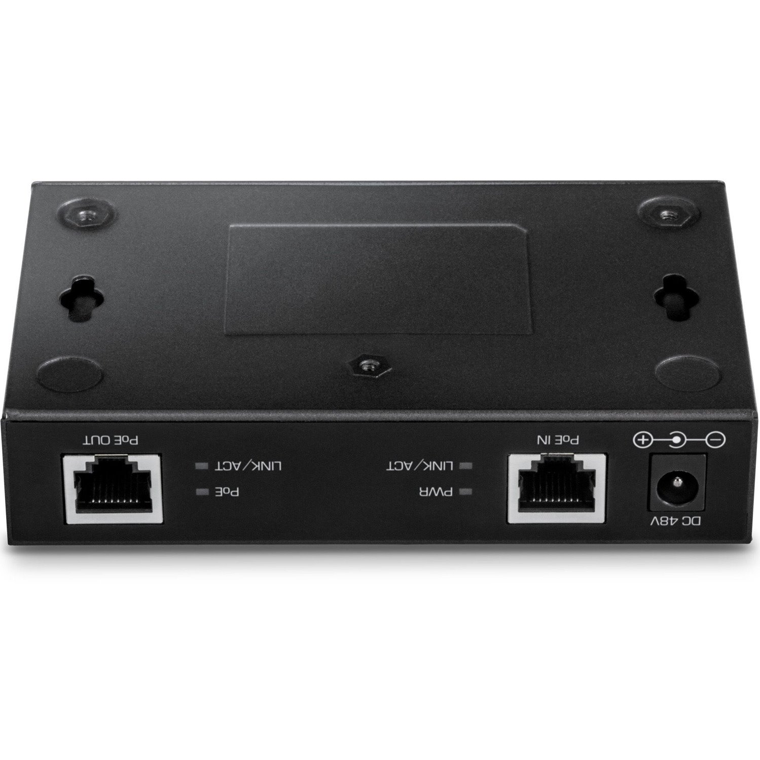 TRENDnet Gigabit PoE+ Repeater/Amplifier; Single Port PoE; Power Over Ethernet; 802.3af; 802.3at; 10/100/1000 Mbps; TPE-E110