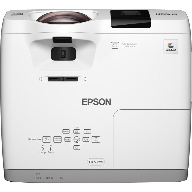 Epson BrightLink 536Wi LCD Projector - 16:10