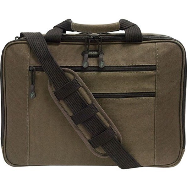 Mobile Edge Eco-Friendly Carrying Case (Briefcase) for 16" Apple iPad Notebook - Olive