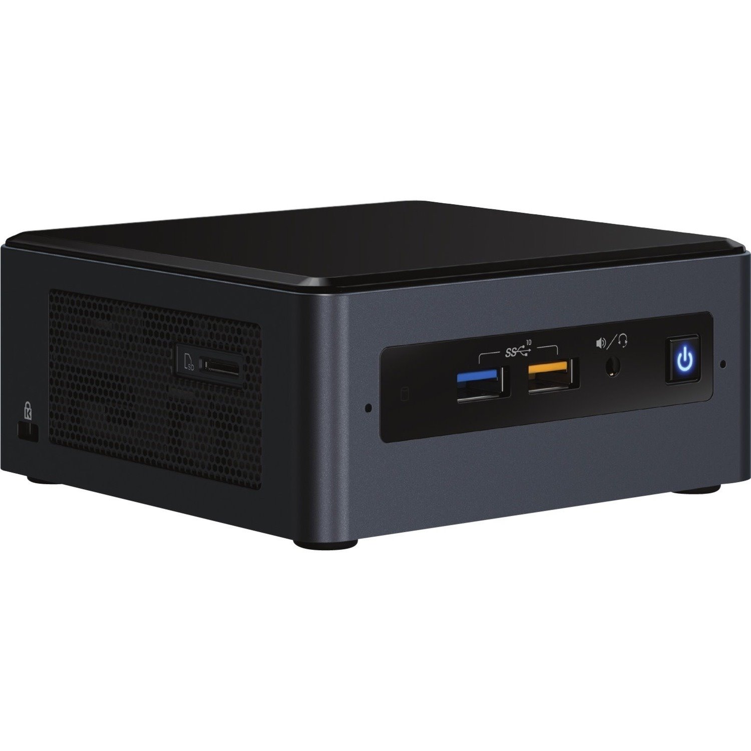 Intel NUC 8 Enthusiast NUC8i7BEHGA Desktop Computer - Intel Core i7 8th Gen i7-8559U - 8 GB - 32 GB Optane Memory - 2 TB HDD - Mini PC