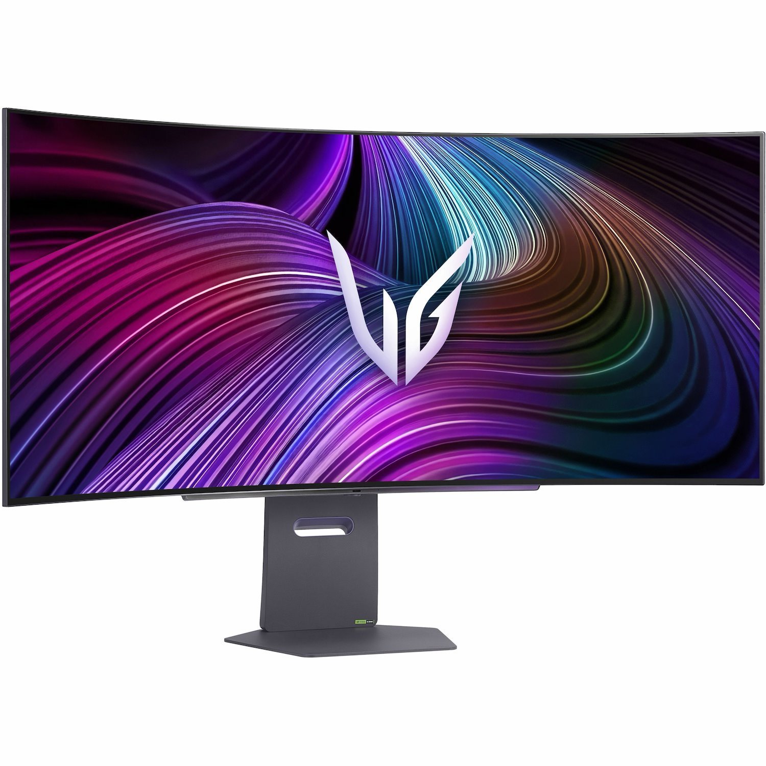 LG UltraGear 45GX90SA-B 45" Class UW-QHD Curved Screen Gaming OLED Monitor - 21:9 - Black