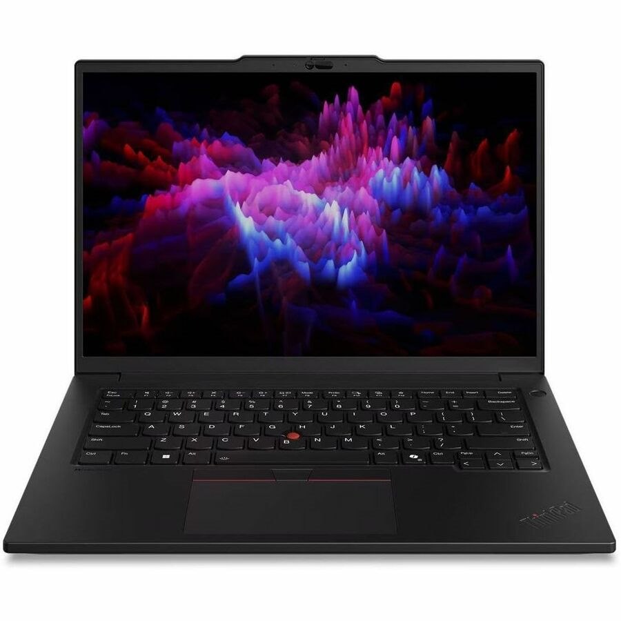 Lenovo ThinkPad P14s Gen 6 21QT000JMH 36,8 cm (14,5") Mobile Workstation - WQXGA - 90 Hz - Intel Core Ultra 7 265H - 64 GB - 1 TB SSD - Engels (Euro) toetsenbord - Smartcard lezer - Zwart