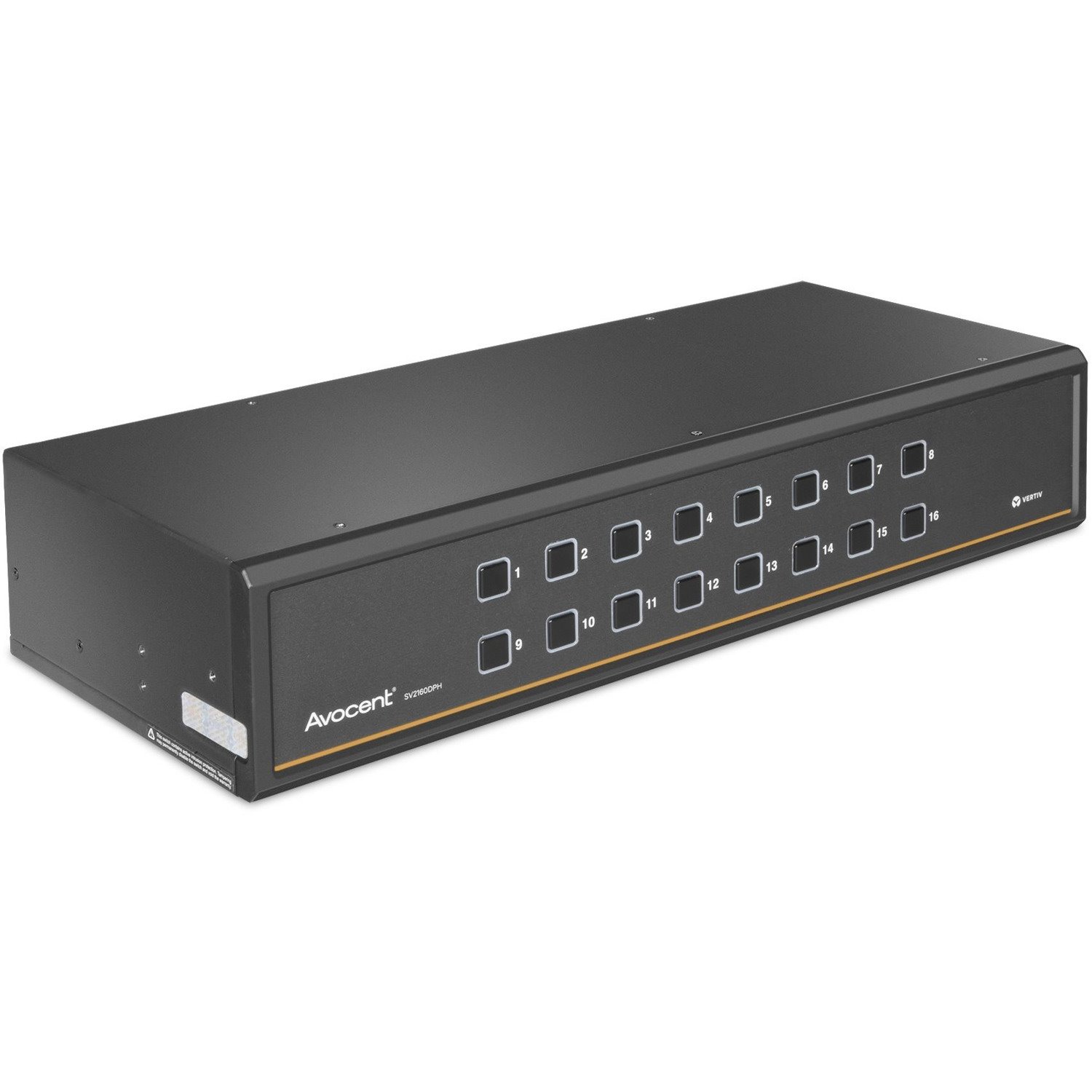 Vertiv Avocent SwitchView Desktop KVM | 16 Port | Single Head | Universal Connector | TAA Compliant