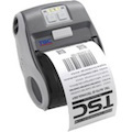 Printronix Auto ID Alpha-3R Mobile Direct Thermal Printer - Monochrome - Portable - Label/Receipt Print - USB - Bluetooth - Wireless LAN - Battery Included