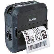 Brother RuggedJet RJ4040 Mobile Direct Thermal Printer - Monochrome - Portable - Label Print - USB - Serial - Wireless LAN