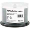 Verbatim DataLifePlus DVD Recordable Media - DVD+R DL - 8x - 8.50 GB - 50 / Pack - White