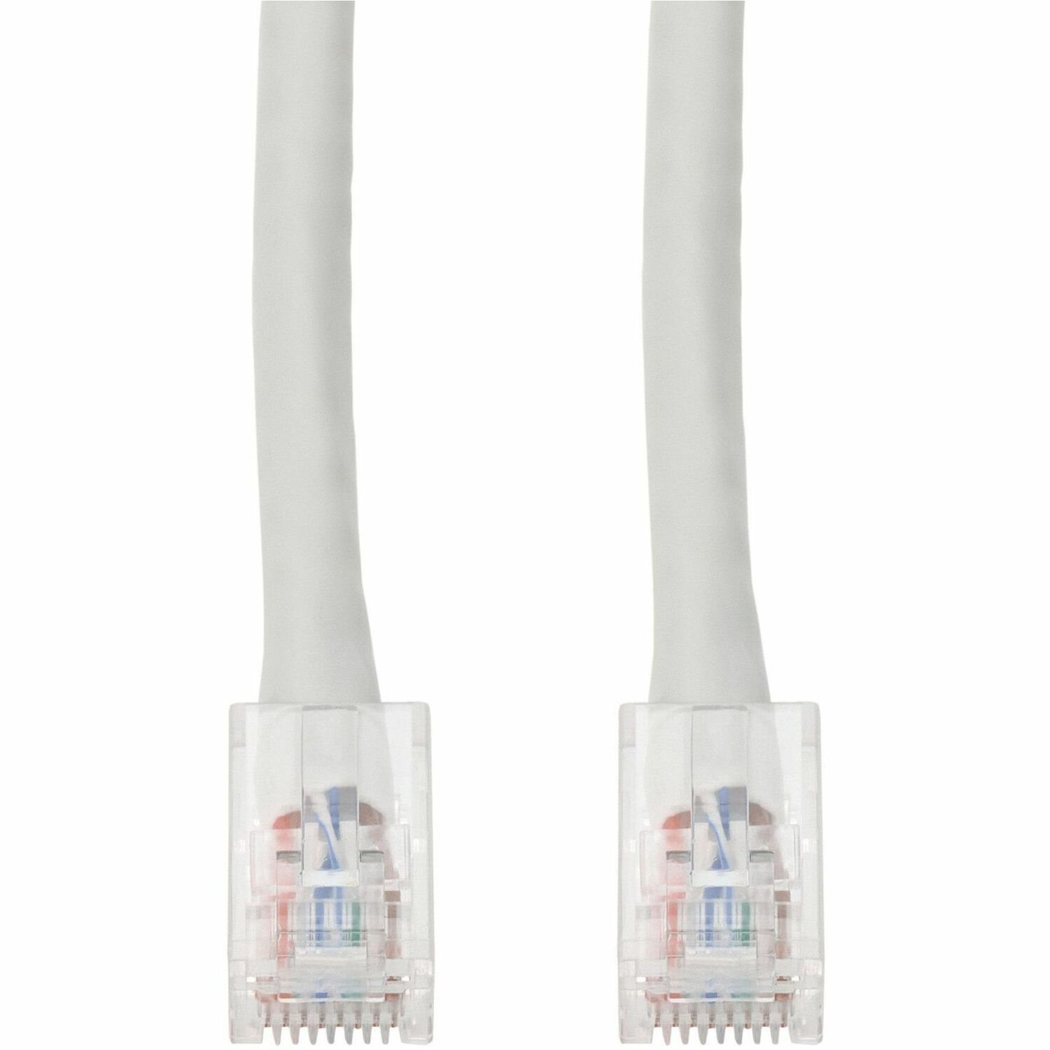 AddOn 7ft White CAT 6A PVC Ethernet Cable Non-Booted RJ-45 M/M