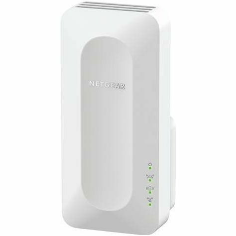 Netgear EAX12 Dual Band IEEE 802.11 a/b/g/n/ac/ax/k/i 1.60 Gbit/s Wireless Range Extender - Indoor