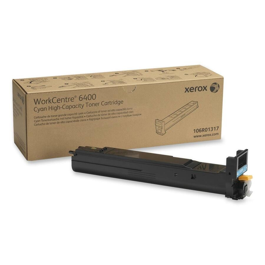Xerox 106R01317 Original Laser Toner Cartridge - Cyan Pack