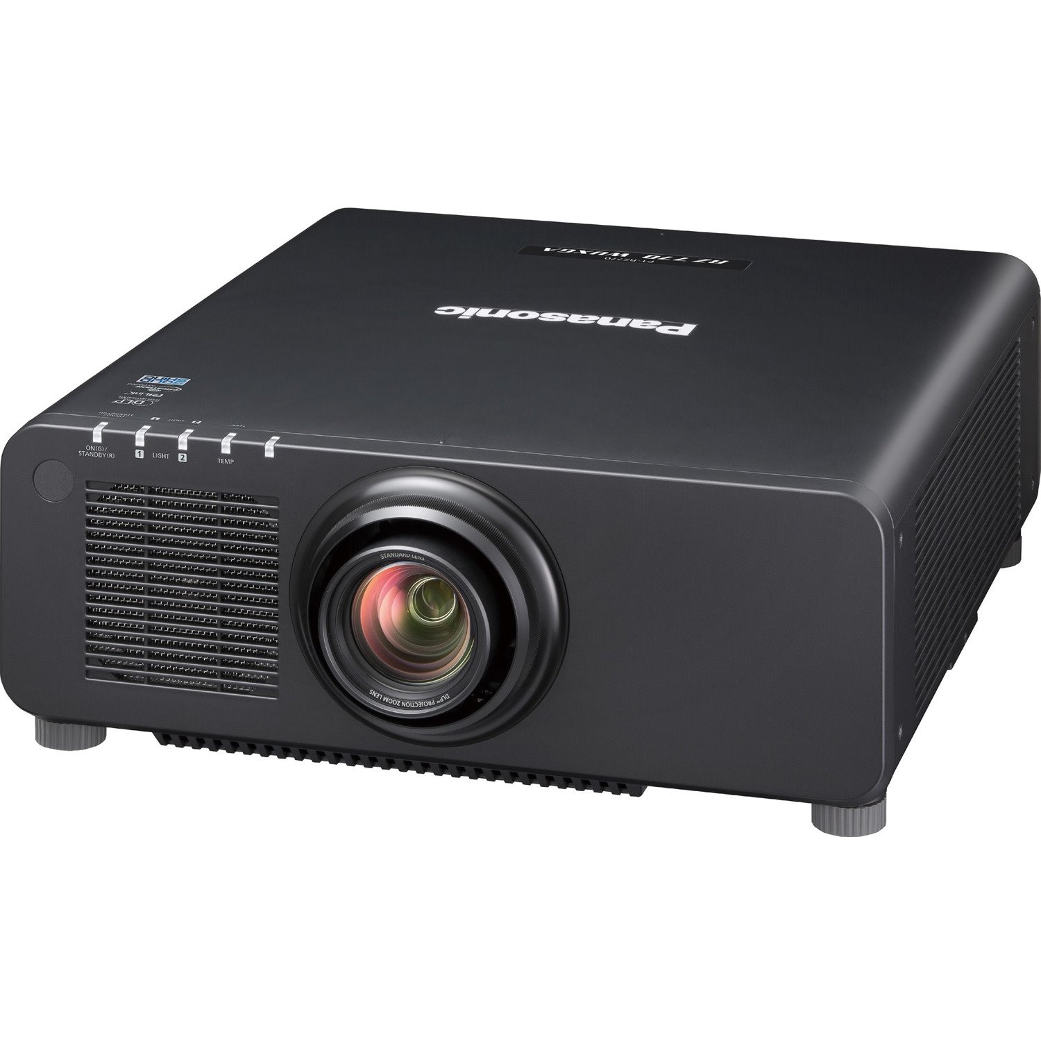 Panasonic SOLID SHINE PT-RZ770L DLP Projector - 16:10 - Black