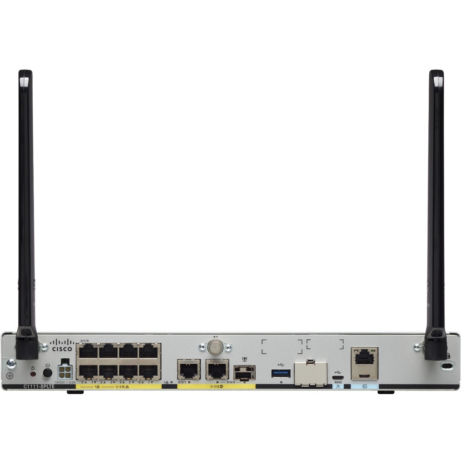 Cisco C1111-8PLTELAWZ Wi-Fi 5 IEEE 802.11ac Ethernet, Cellular Wireless Integrated Services Router