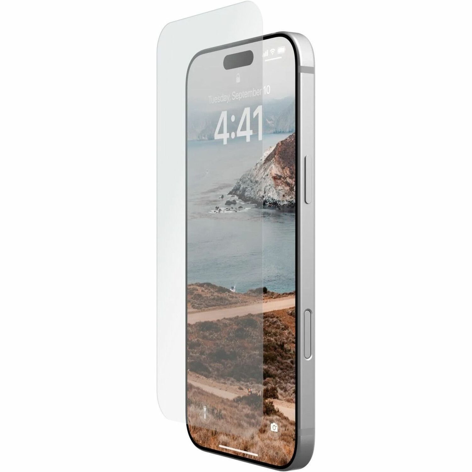 Urban Armor Gear Glass Screen Protector Shield For iPhone 16 Pro Max - Clear Clear