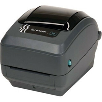 Zebra GX430d Desktop Direct Thermal Printer - Monochrome - Label Print - Fast Ethernet - USB - Serial