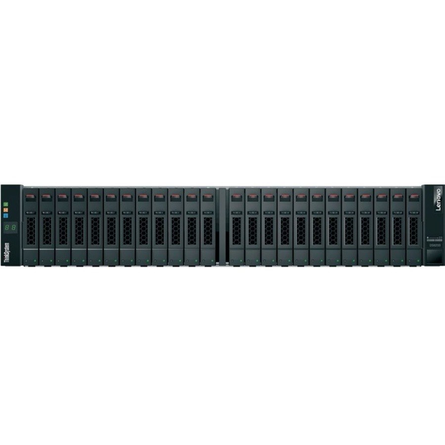 Lenovo ThinkSystem DS6200 24 x Total Bays SAN Storage System - 2U Rack-mountable