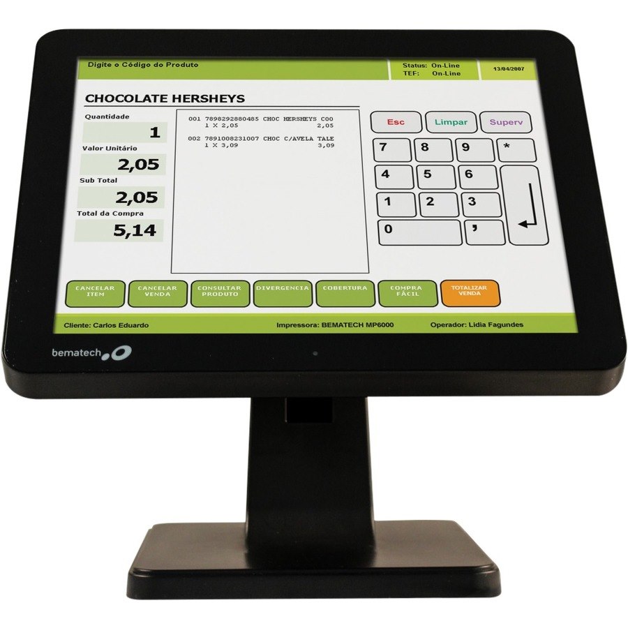 Logic Controls SB1015 POS Terminal