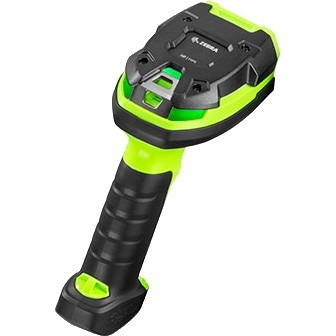 Zebra DS3678-HP Handheld Barcode Scanner Kit - Wireless Connectivity - Industrial Green