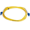 Monoprice Fiber Optic Cable, LC/LC, Single Mode, Duplex - 2 meter (9/125 Type) - Yellow