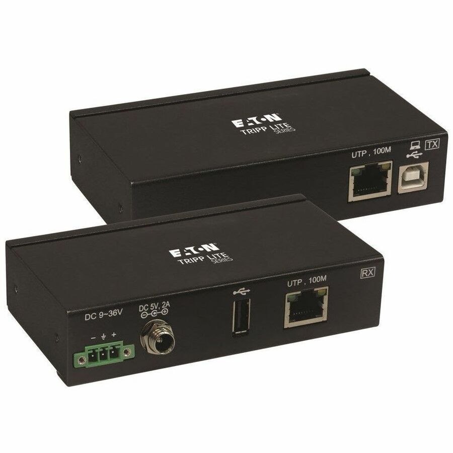 Tripp Lite series B203-101-IND-ER USB Extender - TAA Compliant - Black