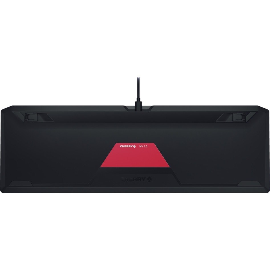 CHERRY MV 3.0 Gaming Keyboard - Cable Connectivity - USB Type C Interface - RGB LED - German - Black