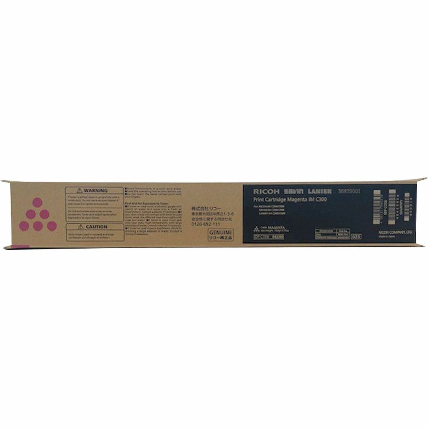 Ricoh Original Laser Toner Cartridge - Magenta - 1 Each